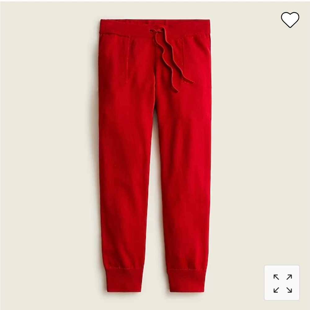 J Crew Cotton Cashmere Jogger EUC